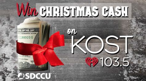 kost 103.5 phone number contest